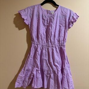 OshKosh B'gosh Lavender Ruffle Sleeve Dress